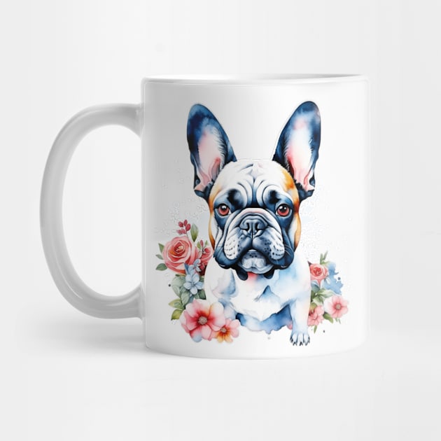 French Bulldog - Sweet Watercolor Dog by Bellinna